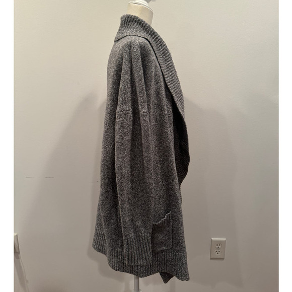 Banana Republic Gray Open Front Cardigan - Large - Picture 4 of 6